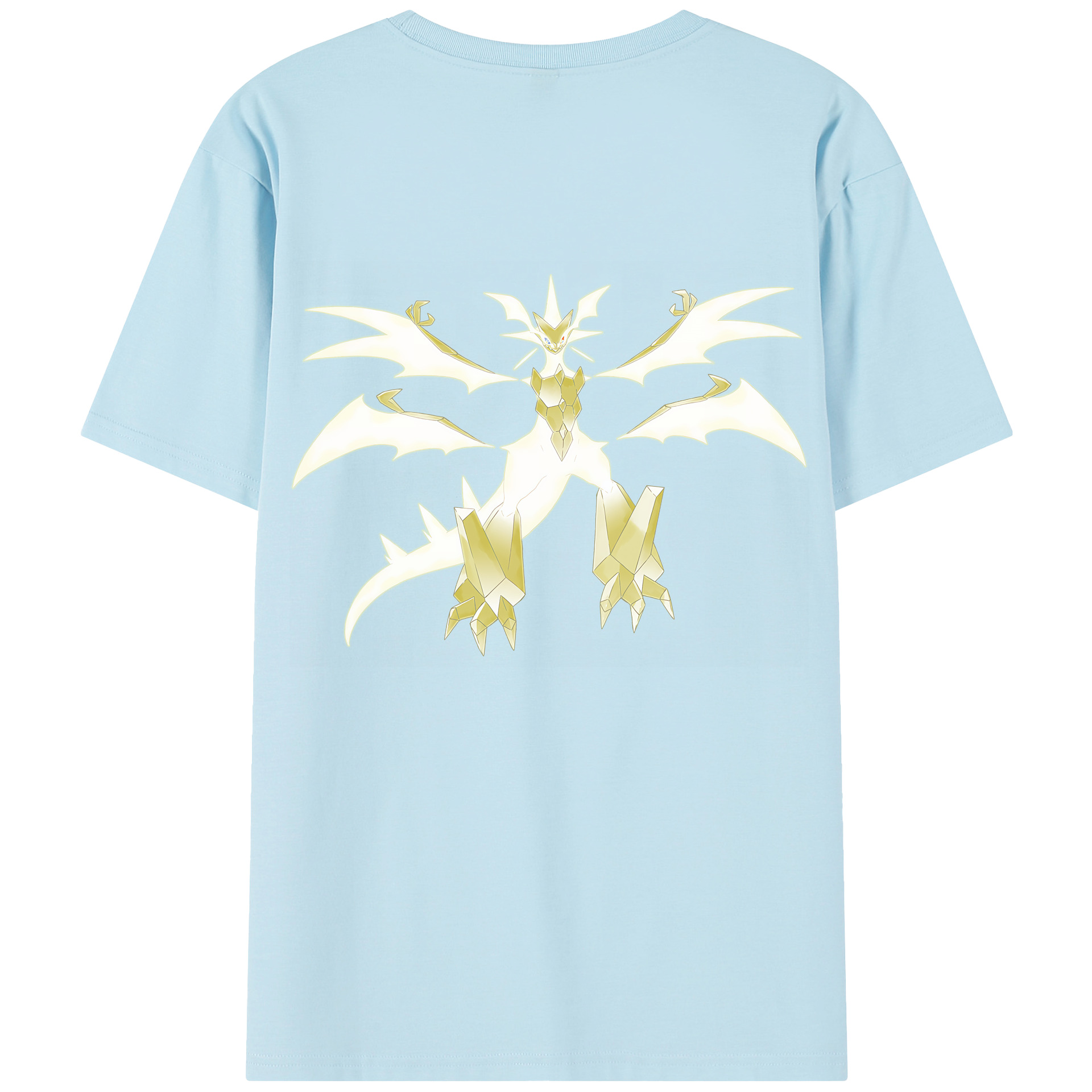 （画像用） ポケットモンスター Pokémon 綿100％半袖Tシャツ（背面プリント）